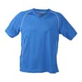 tee shirt sports marquage logo royal 