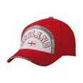 textile sport publicitaire casquette football publicitaire bleu  rouge