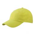 textile sport publicitaire casquette logo personnalisable jaune 