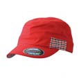 textile sport publicitaire casquette militaire logo rouge 