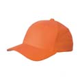 textile sport publicitaire casquette personnalisable orange 