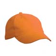 textile sport publicitaire casquette publicitaire renforces orange 