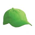 textile sport publicitaire casquette publicitaire renforces vert_citron 