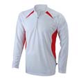 tshirt sport impression logo blanc  rouge