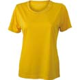 tshirt sport logo entreprise jaune 