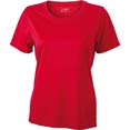 tshirt sport logo entreprise rouge 