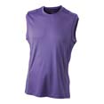 tshirt sport technique violet  noir