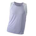 tshirt sports impression logo lila  blanc