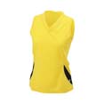 tshirt sports marquage entreprise jaune  noir