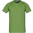 tshirt sports personnalisable entreprise vert_pomme  noir