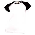 vente t shirt sport personnalise blanc  noir