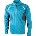 veste sport personnalisable technique homme turquoise  carbone