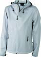 veste sport personnalise softshell a capuche femme gris_clair  argent