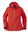 veste sport personnalise softshell femme avec capuche red 