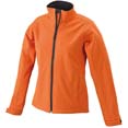 veste sport personnalise softshell femme orange 