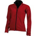 veste sport personnalise softshell femme rouge 