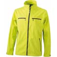 veste sport personnalise softshell homme jaune 