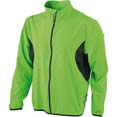 veste sport personnalise technique homme vert  noir