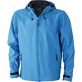 veste sport promotionnel softshell a capuche homme aqua  marine