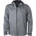 veste sport promotionnel softshell a capuche homme carbone  noir