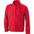 veste sport promotionnel softshell homme rouge 