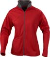 veste sport publicitaire femme zippe red 