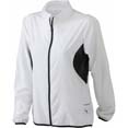 veste sport publicitaire technique femme blanc  noir