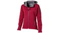 veste sports personnalises softshell rouge 