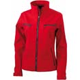 veste sports publicitaires softshell femme rouge 